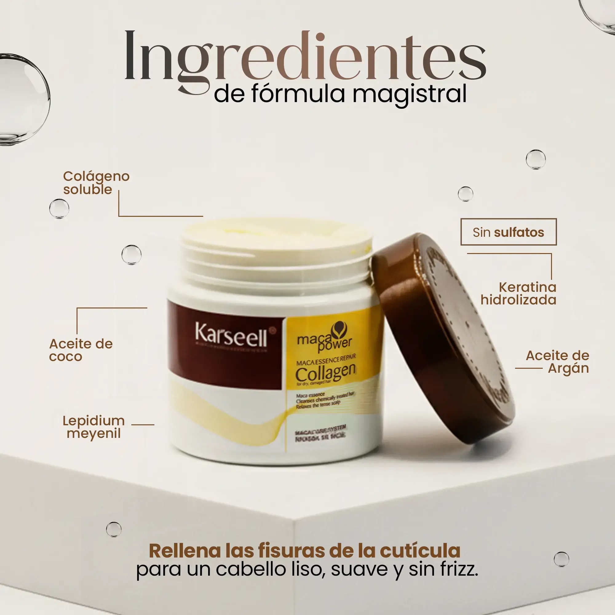 Mascarilla Capilar Karseell Collagen