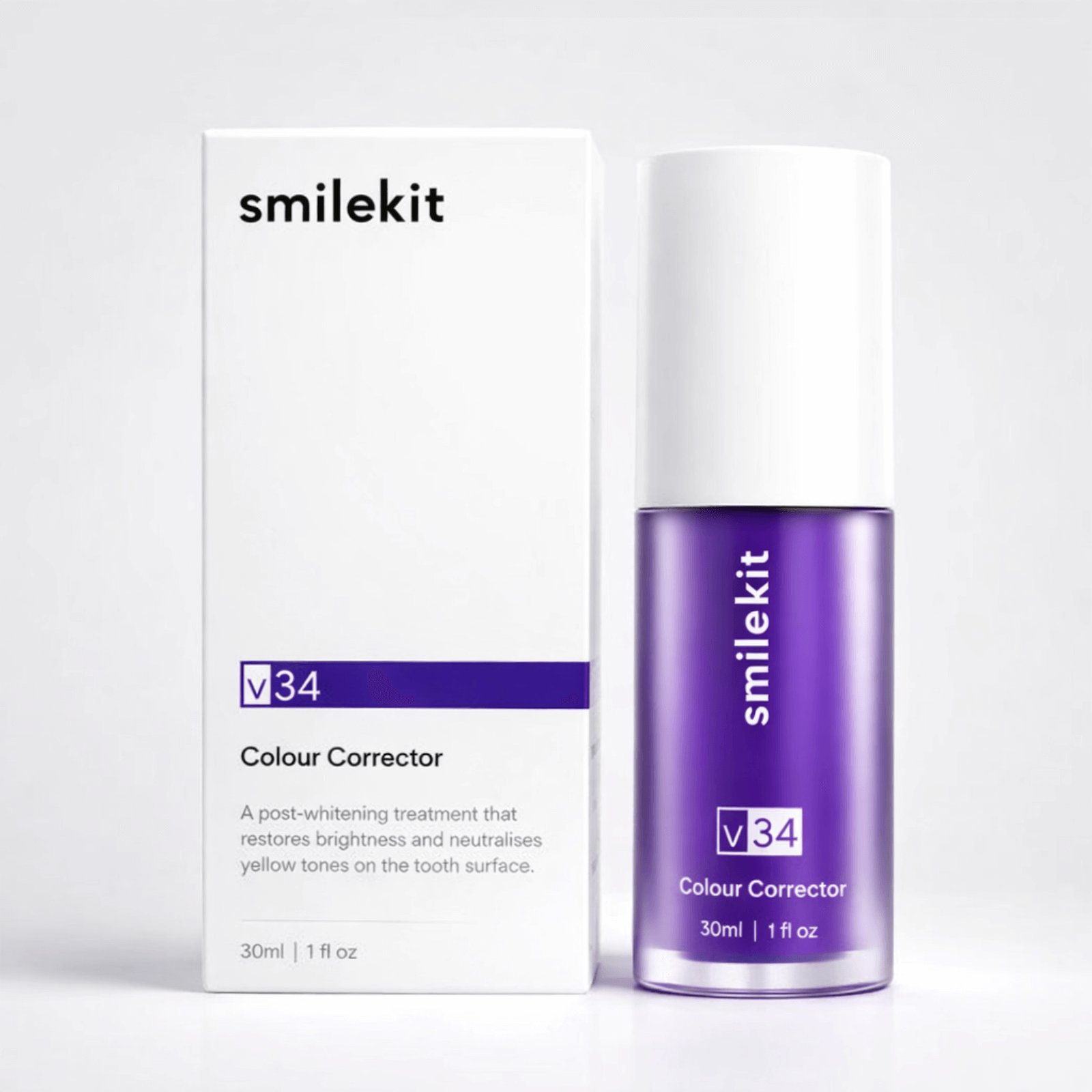 Blanqueador Dental Lila V34